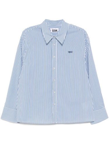 Izzue chemise à logo brodé - Bleu - izzue - Modalova