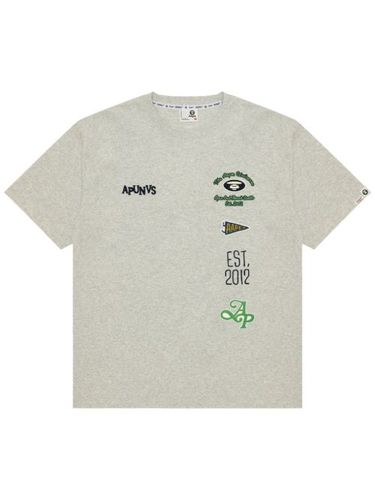 T-shirt à imprimé texte - AAPE BY *A BATHING APE® - Modalova