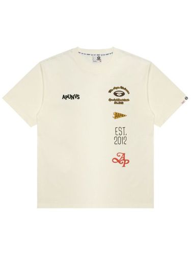 T-shirt à imprimé texte - AAPE BY *A BATHING APE® - Modalova