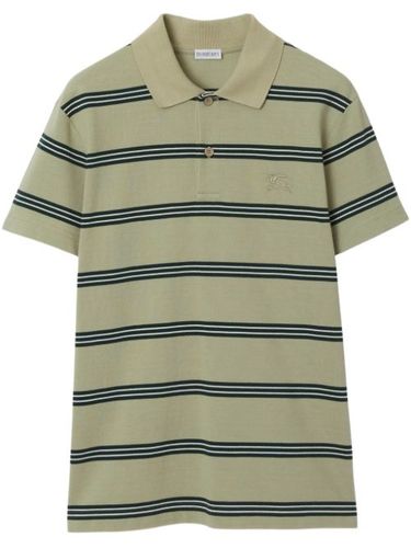 Polo en coton à rayures - Burberry - Modalova