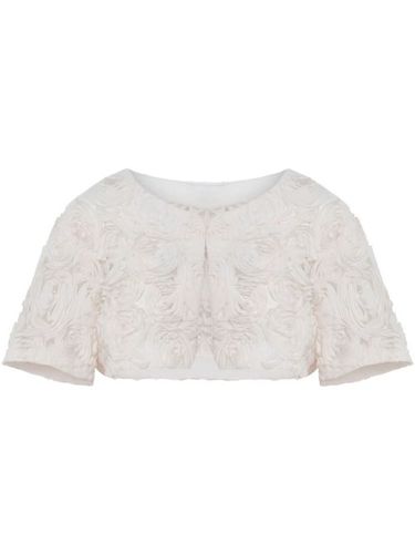 Veste à appliques fleurs - Unreal Fur - Modalova