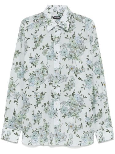 Chemise à boutonnière sur le devant - TOM FORD - Modalova