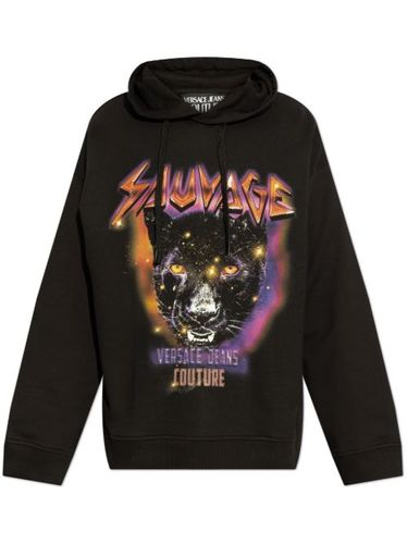 Hoodie imprimé - Versace Jeans Couture - Modalova