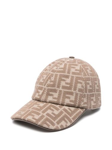 Casquette à motif FF en jacquard - FENDI - Modalova