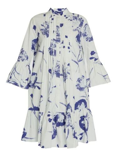 Robe mi-longue à fleurs - ERDEM - Modalova