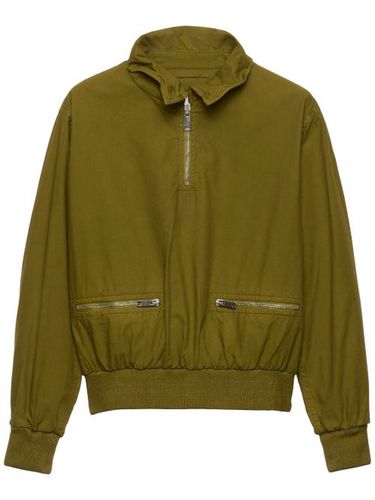Prada veste en popeline - Vert - Prada - Modalova