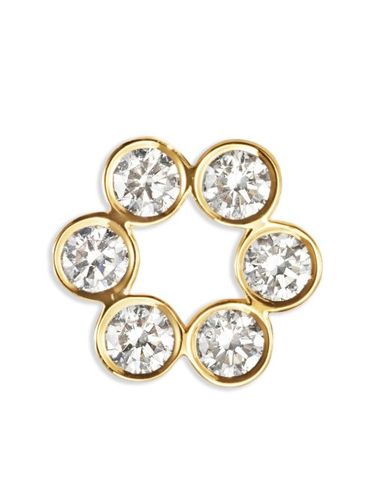 Boucles d'oreilles Petite Luna en or 18ct pavées de diamants - Sophie Bille Brahe - Modalova