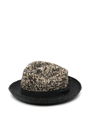 Trilby en paille à design tressé - Paul Smith - Modalova