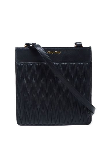 Petit sac porté épaule matelassé (années 2010-2020) - Miu Miu Pre-Owned - Modalova