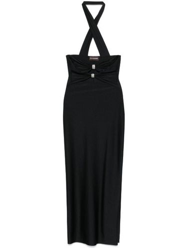 Robe mi-longue à découpe avant - mvp wardrobe - Modalova