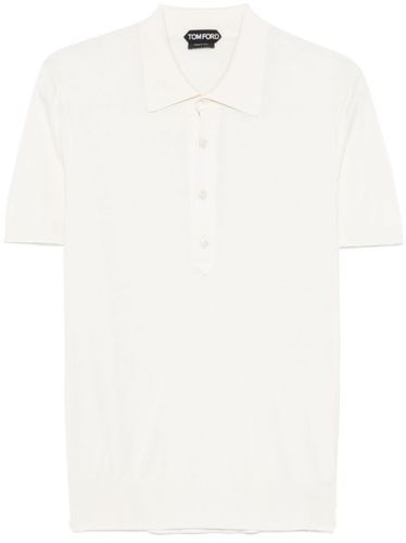 Polo en maille fine - TOM FORD - Modalova