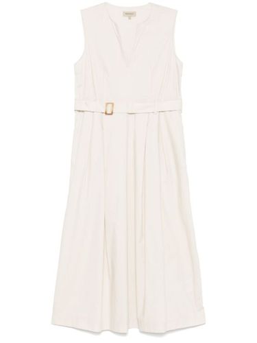 Robe mi-longue à taille ceinturée - Woolrich - Modalova