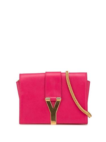 Mini sac à bandoulière Chyc en cuir de veau lisse (2013) - Saint Laurent Pre-Owned - Modalova