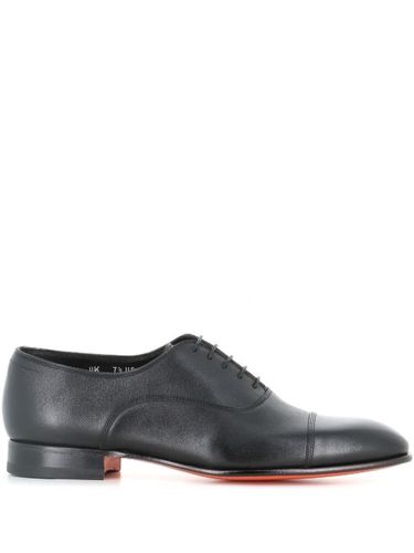 Chaussures oxford en cuir - Santoni - Modalova