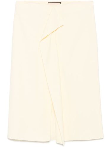 Robe mi-longue à détails drapés - Plan C - Modalova