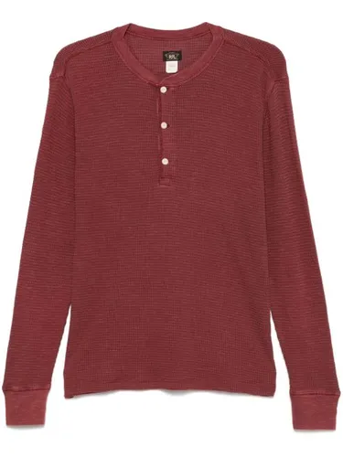 T-shirt à col tunisien - Ralph Lauren RRL - Modalova