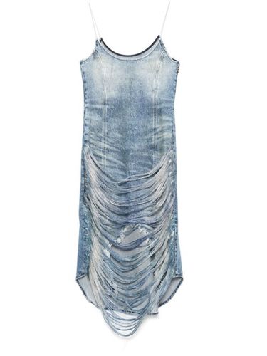 Robe courte à franges - Diesel - Modalova