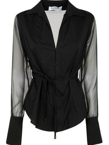 Blouse en coton stretch - Blugirl - Modalova