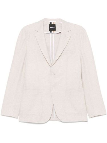 Blazer imprimé à design ouvert devant - BOSS - Modalova