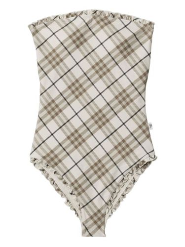 Maillot de bain à carreaux - Burberry - Modalova