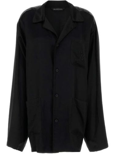 Balenciaga chemise en satin - Noir - Balenciaga - Modalova
