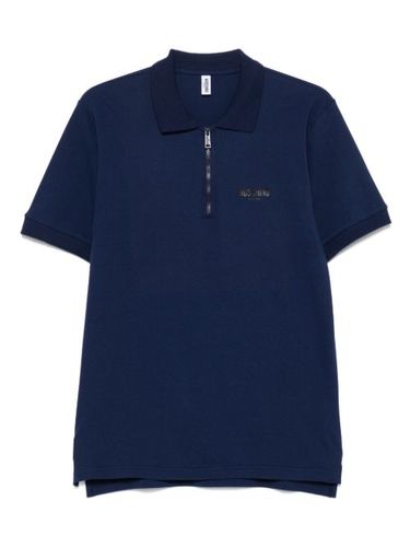 Polo à logo imprimé - Moschino - Modalova