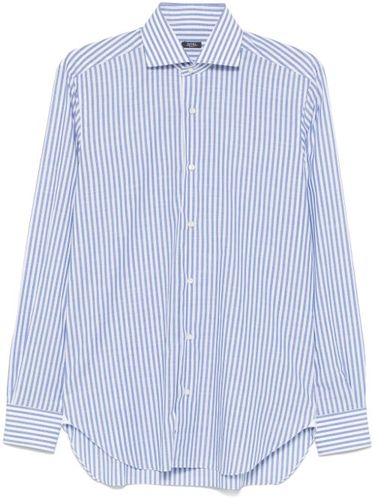Barba chemise à rayures - Bleu - Barba - Modalova