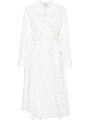 Robe mi-longue à broderies - Forte Forte - Modalova