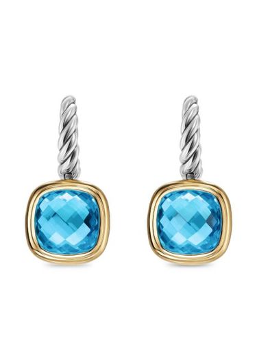 Boucles d'oreilles pendantes Albion en or 18ct et sterling à détail de topaze - David Yurman - Modalova