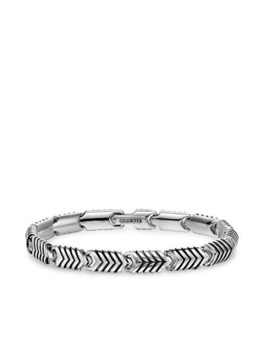 Bracelet en sterling à maillons chevron - David Yurman - Modalova