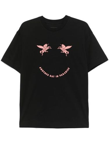 T-shirt en coton à licornes brodées - Givenchy - Modalova