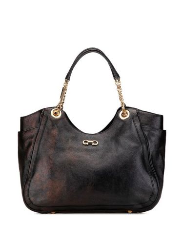 Sac à main en cuir à plaque Gancini (2021) - Ferragamo Pre-Owned - Modalova