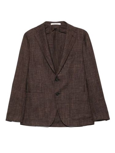 Blazer à design chiné - Tagliatore - Modalova