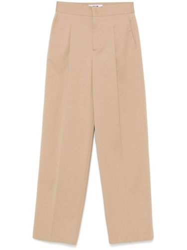 Pantalon à design plissé - MSGM - Modalova