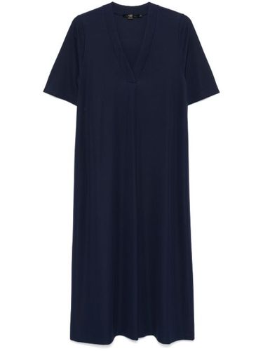 Robe mi-longue à col v - Seventy - Modalova