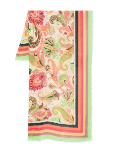 Écharpe à imprimé cachemire - ETRO - Modalova