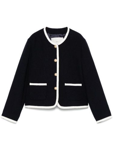DUNST veste en fil bouclé - Bleu - DUNST - Modalova