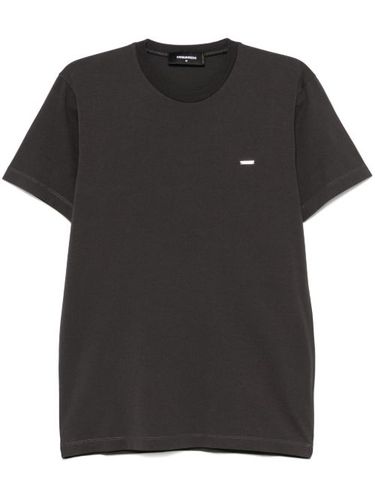 T-shirt à plaque logo - DSQUARED2 - Modalova