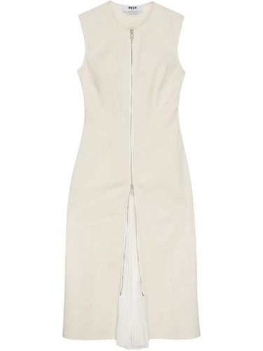 Robe à design sans manches - MSGM - Modalova