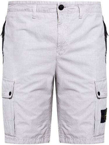 Short en coton à poches cargo - Stone Island - Modalova