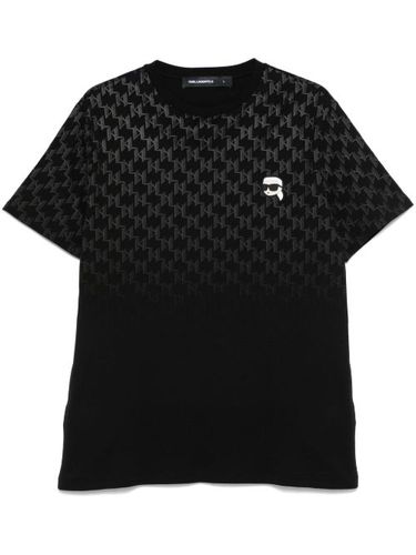 T-shirt KL Monogram - Karl Lagerfeld - Modalova