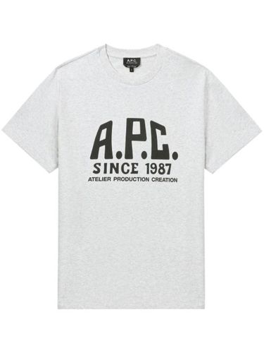 T-shirt à logo imprimé - A.P.C. - Modalova