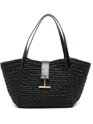 Sac porté épaule en raphia - TOM FORD - Modalova