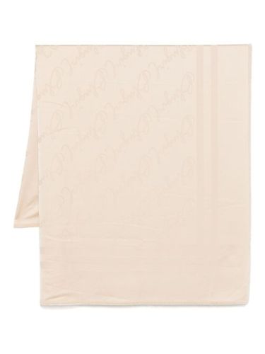 Écharpe à logo en jacquard - Blugirl - Modalova
