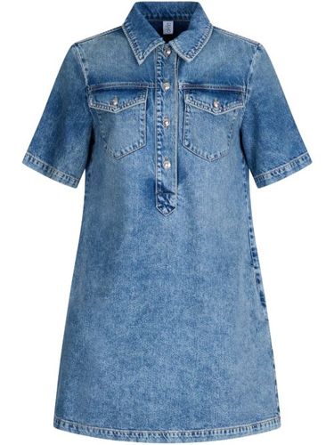 Robe en jean à coupe courte - LIU JO - Modalova