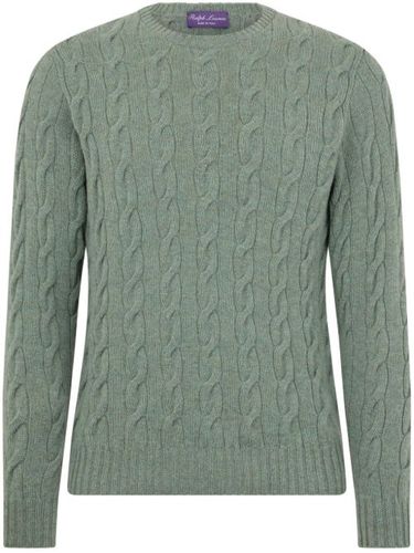 Pull en maille torsadée - Ralph Lauren Purple Label - Modalova