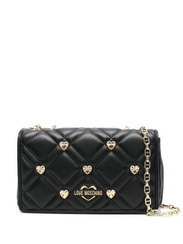 Sac porté épaule à effet matelassé - Love Moschino - Modalova