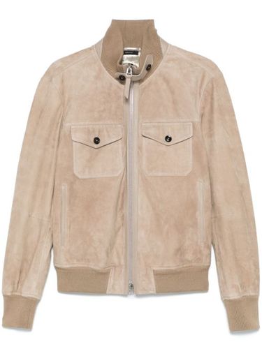 TOM FORD veste en daim - Gris - TOM FORD - Modalova