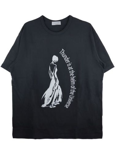 T-shirt à logo imprimé - Yohji Yamamoto - Modalova