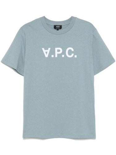 T-shirt à logo floqué - A.P.C. - Modalova